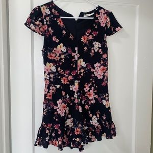 Blu pepper romper from boutique